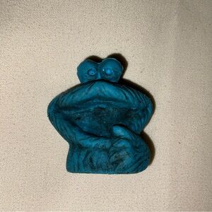 Vintage Muppets Cookie Monster Pencil Eraser Top